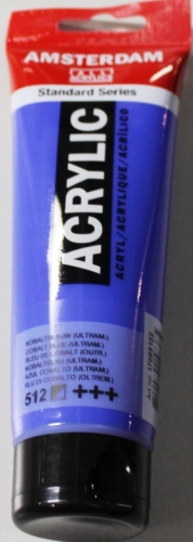 Amsterdam acrylic 120 ml (100ml=3,92€) 512 kobaltblau