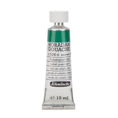 Schmincke Horadam Gouache 15ml Kobaltgrün hell 526 Serie 4 (g.P. 1L=813,33€)