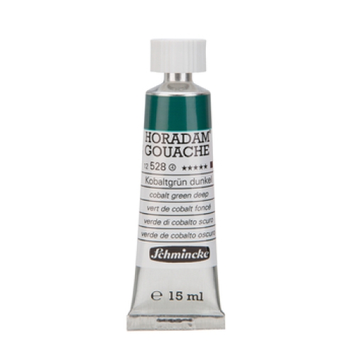 Schmincke Horadam Gouache 15ml Kobaltgrün dunkel 528 Serie 4 (g.P. 1L=813,33€)