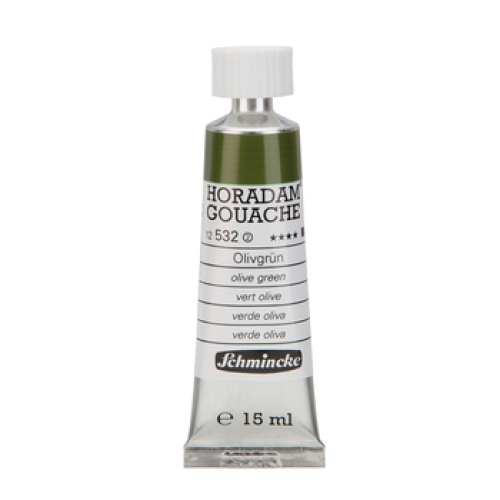 Schmincke Horadam Gouache 15ml Olivgrün 532 Serie 2 (g.P. 1L=530€)