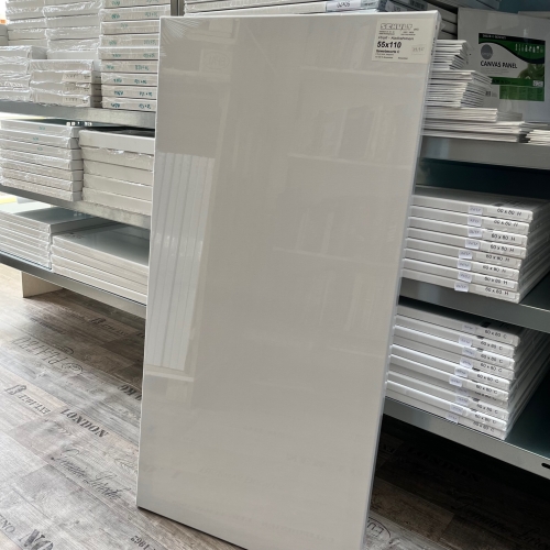 Covered stretcher frame 55x110x3cm, fabric grade C