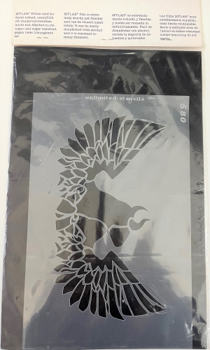 Preview: Mylar Airbrush- Schablone "Tattoo" Set #580