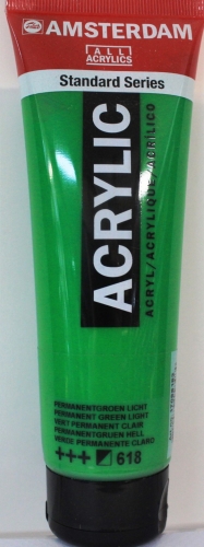Amsterdam acrylic 120 ml (100ml=3,92€) 618  permanent green light
