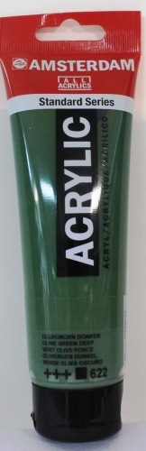 Amsterdam acrylic 120 ml (100ml=3,92€) 622 olive green deep