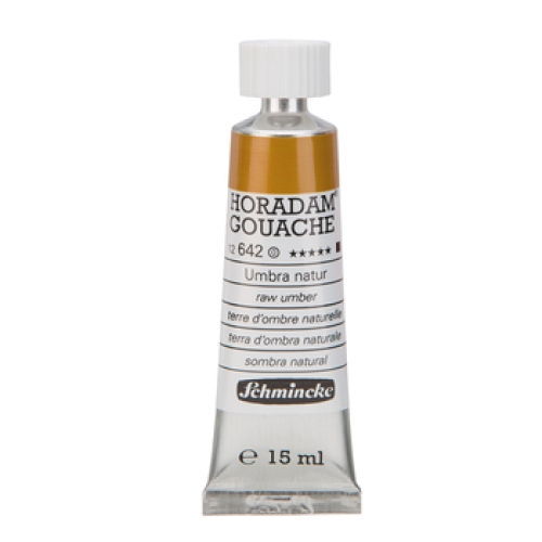 Schmincke Horadam Gouache 15ml Umbra natur 642 Serie 0  (g.P. 1L=400€)