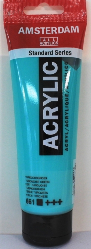 Amsterdam acrylic 120 ml (100ml=3,92€) 661 turquoise green
