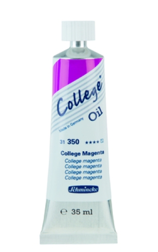 Schmincke College Oil Color College Magenta 35ml tube (g.P. 1L= 117,14€)