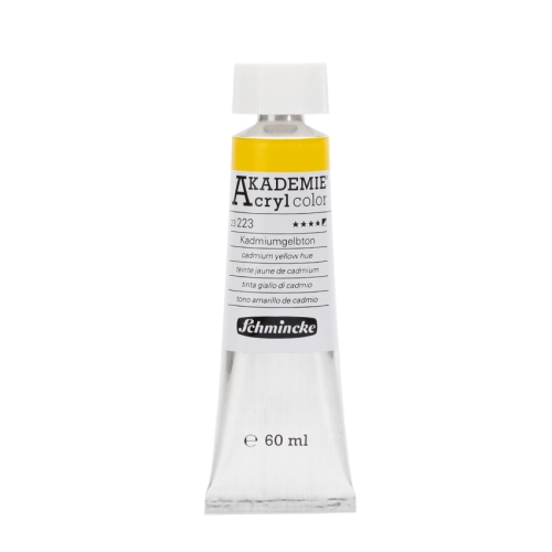 Akademie Acryl Serie 23 kadiumgelbton 60 ml (g.P. 1L= 68,33€)