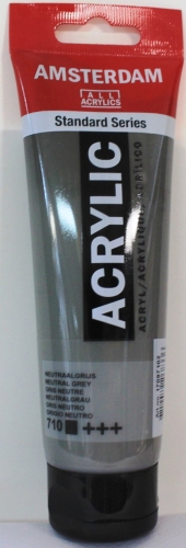 Amsterdam acrylic 120 ml (100ml=3,92€) 710 neutral grey