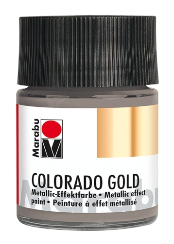 Marabu Colorado gold 772 metallic anthrazit 50 ml (g.P. 1L= 99,80€)