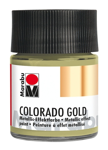 Marabu Colorado gold 769 metallic grüngold 50 ml (g.P. 1L= 99,80€)