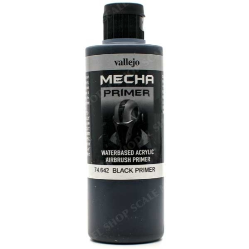 Vallejo Mecha Color  Schwarz Primer  200ml (GP 1L= 95€)