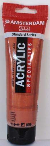 Amsterdam acrylic 120 ml (100ml=4,66€) 805 copper