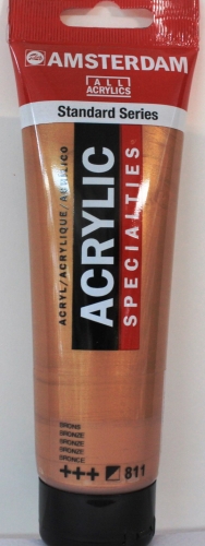 Amsterdam acrylic 120 ml (100ml=4,66€) 811 bronze
