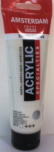 Amsterdam acrylic 120 ml (100ml=4,66€) 817 pearl white