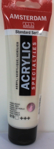 Amsterdam acrylic 120 ml (100ml=4,66€) 819 pearl red