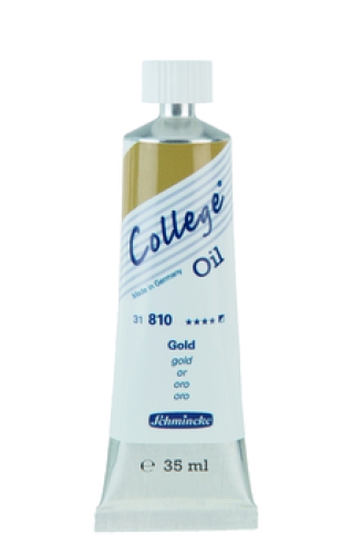 Schmincke College Oil Color Gold 35ml tube (g.P. 1L= 117,14€)