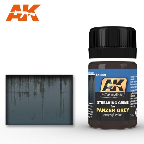 Streifenschmutz für Panzergrau 35ml (GP 1L= 108,57€)