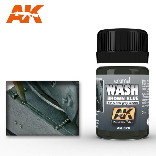 Wash brown blue 35ml (GP 1L= 108,57€)