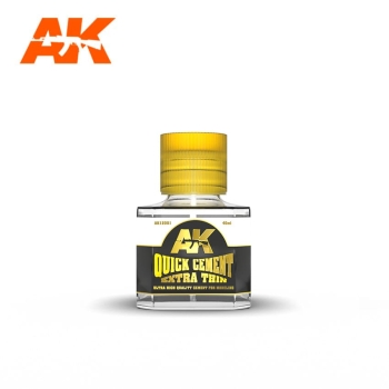 AK Quick Cement extra Thin 40ml , Extra dünner Kleber  (GP 1L=122,50€)