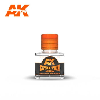 AK Extra Thin Cement 40ml (GP 1L=147,50€)