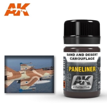 AK Paneliner Sand and Desert Camouflage 35ml, für Sand und Wüsten Tarnung (GP 1L= 142,57€)