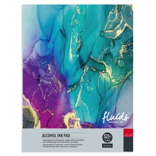 AMI Alcohol Ink Pad 525 g/m² 24x 32 cm (15 Blatt)