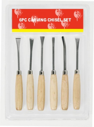 AMI hobbyist chisel set 6pcs.