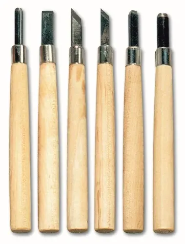 Basic Schnitzwerkzeug Set 6 tlg.