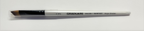Daler Rowney Graduate  Brush Angle Shader Size 1/2, soft synthetic hair
