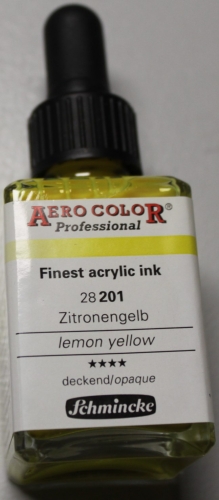 Preview: Aero Color zitronengelb 28 ml (GP 1L= 255,36€)
