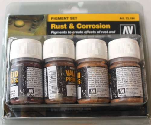 Vallejo Rust & Corrosion Set 4 x 35ml (g.P. 1L= 121,43€) 73.194