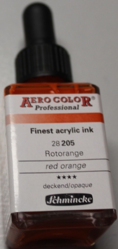 Preview: Aero Color rotorange 28 ml (GP 1L= 255,36€)
