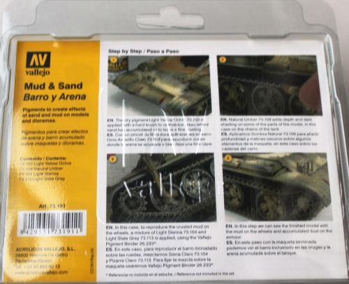 Preview: Vallejo Matsch + Sand Set 4 x 35 ml (g.P. 1L= 121,43€) 73.191