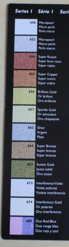 Preview: Pearl Ex Set Serie 1 1colors a 3 gr(GP1kg=1386€)