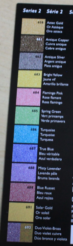 Preview: Pearl Ex Set Serie 2 12 versch.Töpfchen a 3 gr(GP1kg=1386€)