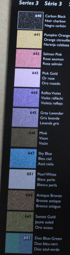 Preview: Pearl Ex Set Serie 3 12 versch.Töpfchen a 3 gr(GP1kg=1386€)