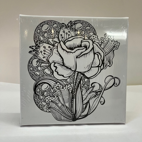 Tangler frame 20 x 20 cm motif Flower