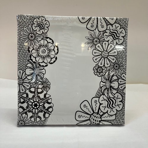 Tangler frame 20 x 20 cm motif Flowers