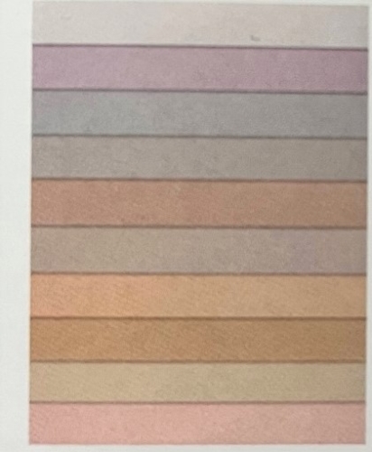 Preview: Canson Mi-Teintes Pastellpapier Bögen A3, 160g/m² (10 Blatt) mehrfarbig , Pastellfarben