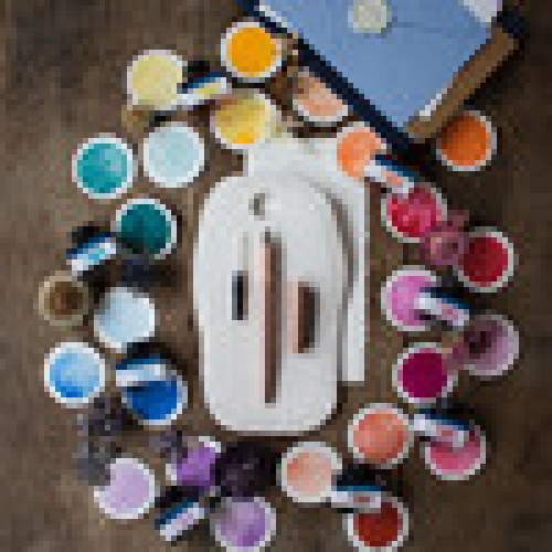 Preview: Tintenglas - Pastell-Tinte Rose 15ml (g.P. 1L= 273,33€)