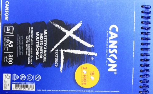 Canson XL Mixed Media Ringblock A 5