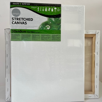 Daler Rowney Stretched Canvas 30x40x2 cm (2 pcs)