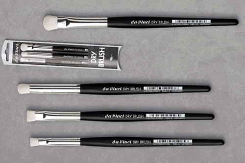 Da Vinci Dry brush Pinsel + Set