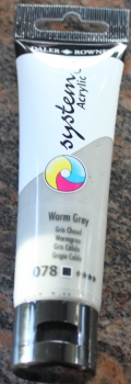 Darler-Rowney System 3 Acrylic 59 ml ,078 warm grey