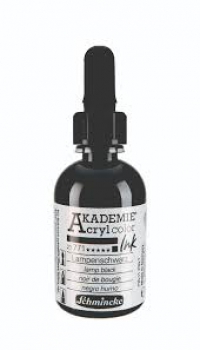 Akademie Ink 50 ml , 771 Lampenschwarz (g.P. 1L=97,80€)