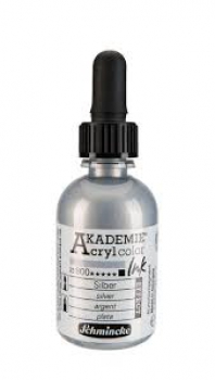 Akademie Ink 50 ml , 800 silber (g.P. 1L=115,80€)