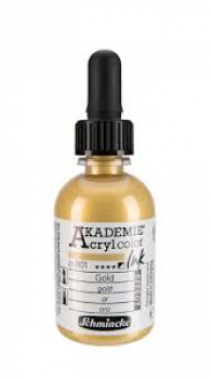 Akademie Ink 50 ml ,801 gold (g.P. 1L=115,80€)