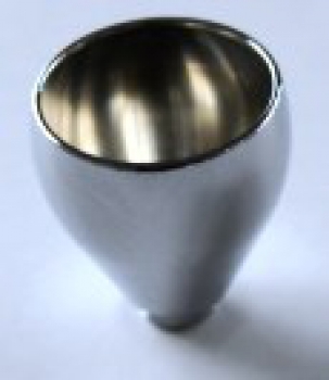 Becher aus Metall 5 ml chrom