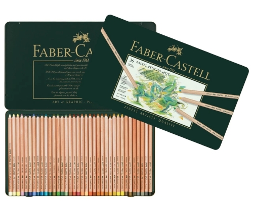 Faber- Castell Pitt Pastellstifte im 36er Metalletui